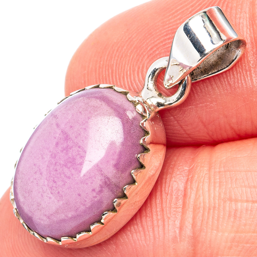 Phosphosiderite Pendant 1 1/8" (.925 Sterling Silver)