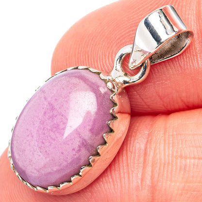 Phosphosiderite Pendant 1 1/8" (.925 Sterling Silver)