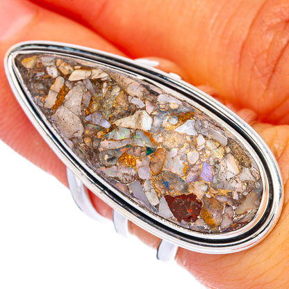 Large Brecciated Ethiopian Opal Ring Size 6 (925 Sterling Silver) R144521
