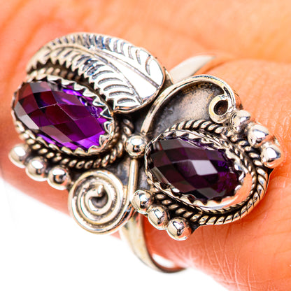 Amethyst Ring Size 9 (925 Sterling Silver) RING139762