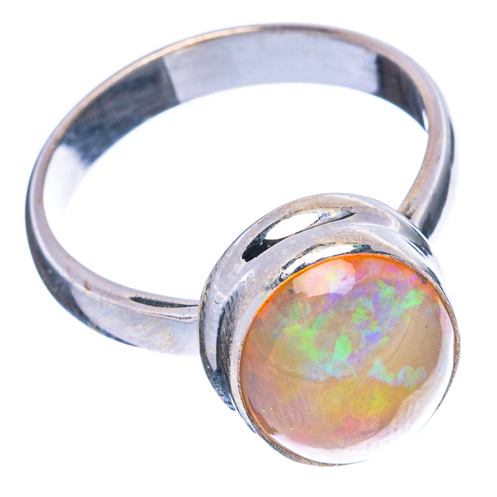 Large Rare Ethiopian Opal Ring Size 7 (925 Sterling Silver) R4999