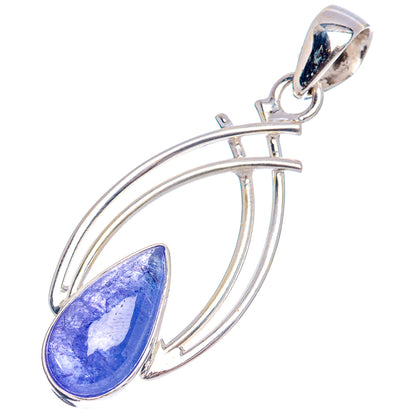 Premium 10+ Carat Tanzanite Pendant 1 7/8" (.925 Sterling Silver)
