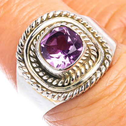 Amethyst Ring Size 7 (.925 Sterling Silver)