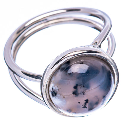 Premium Dendritic Opal 925 Sterling Silver Ring Size 6.75 Ana Co R3480