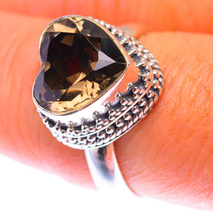 Smoky Quartz Ring Size 8.75 (925 Sterling Silver) RING139898