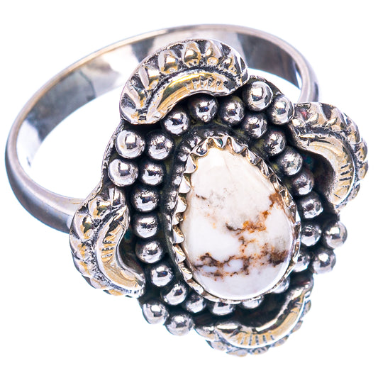 Sterling silver oval jasper ring with beaded metal halo and decorative side details