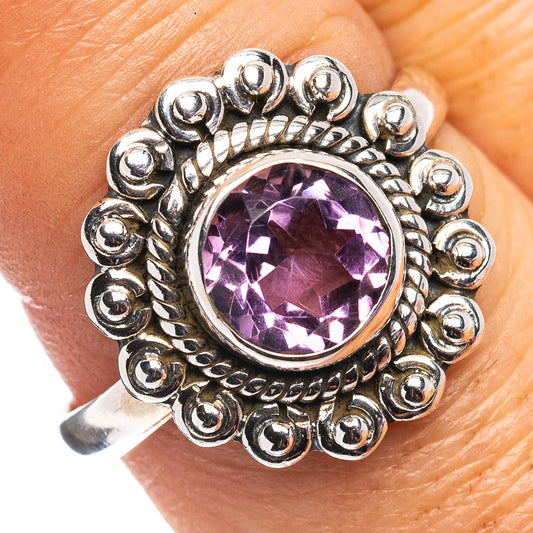 Amethyst Ring Size 8.75 (.925 Sterling Silver)