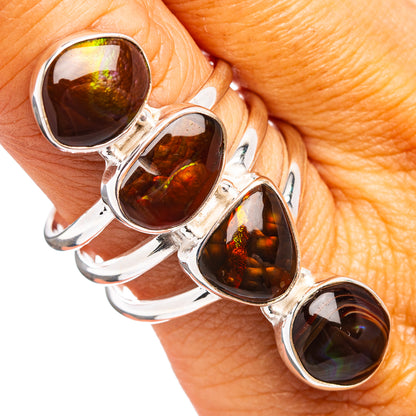 Premium Mexican Fire Opal Ring Size 9.75 (.925 Sterling Silver)