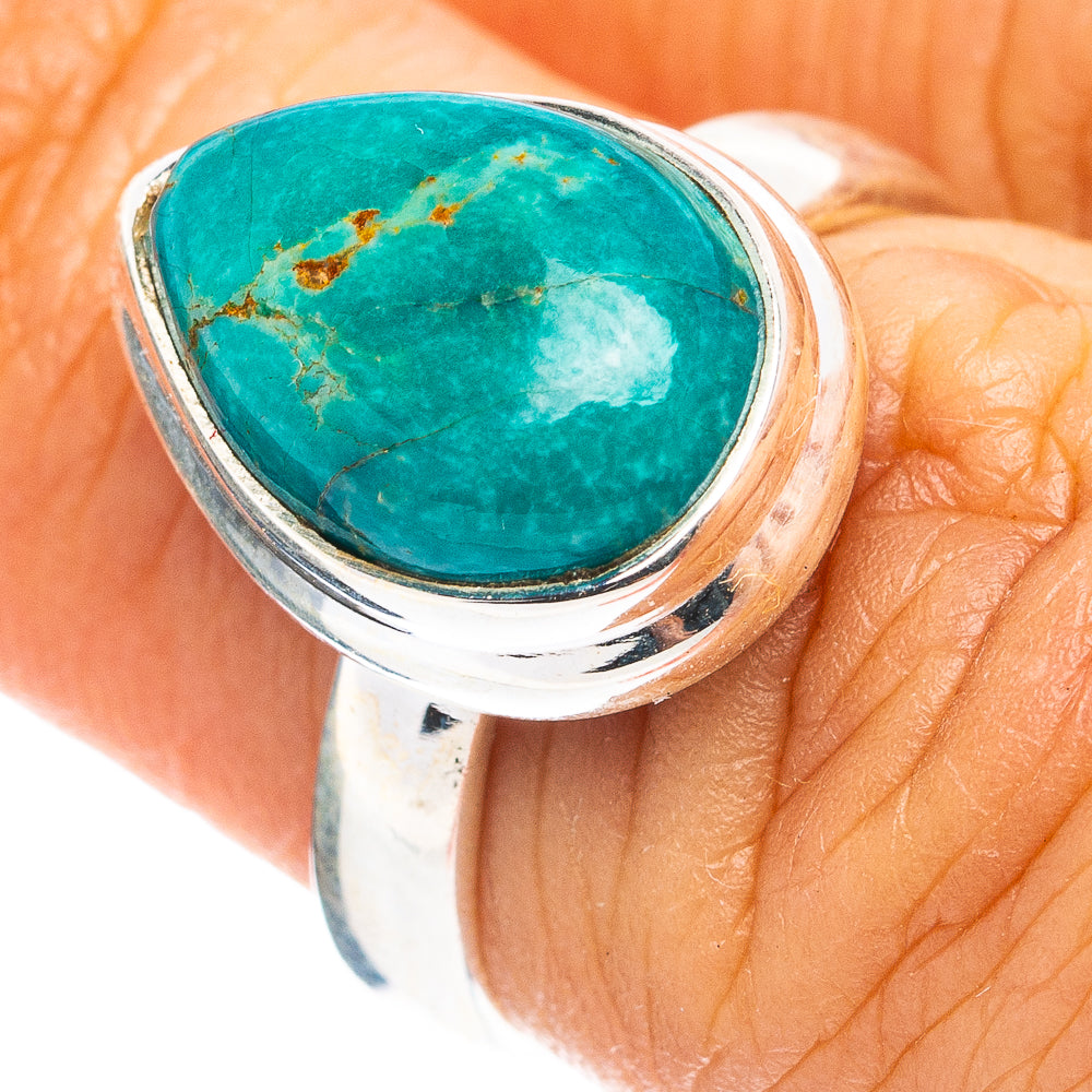 Royston Turquoise Ring Size 6 (.925 Sterling Silver)