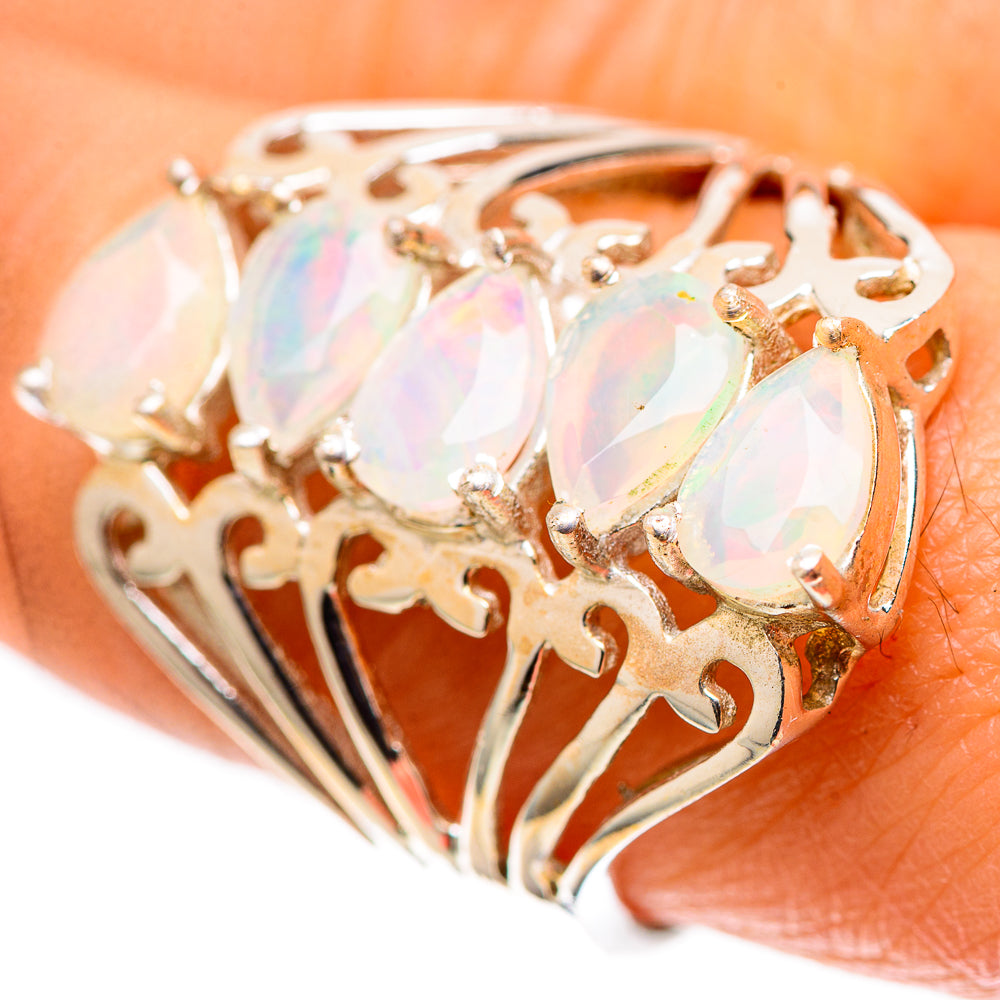 Ethiopian Opal 925 Sterling Silver Ring Size 8.5 (925 Sterling Silver) RING139447
