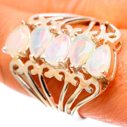 Ethiopian Opal 925 Sterling Silver Ring Size 8.5 (925 Sterling Silver) RING139447