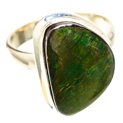 Ammolite Ring Size 7.25 (925 Sterling Silver) RING138847