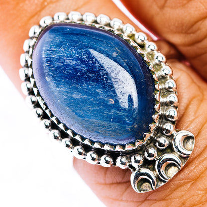 Kyanite Ring Size 8.5 (.925 Sterling Silver)