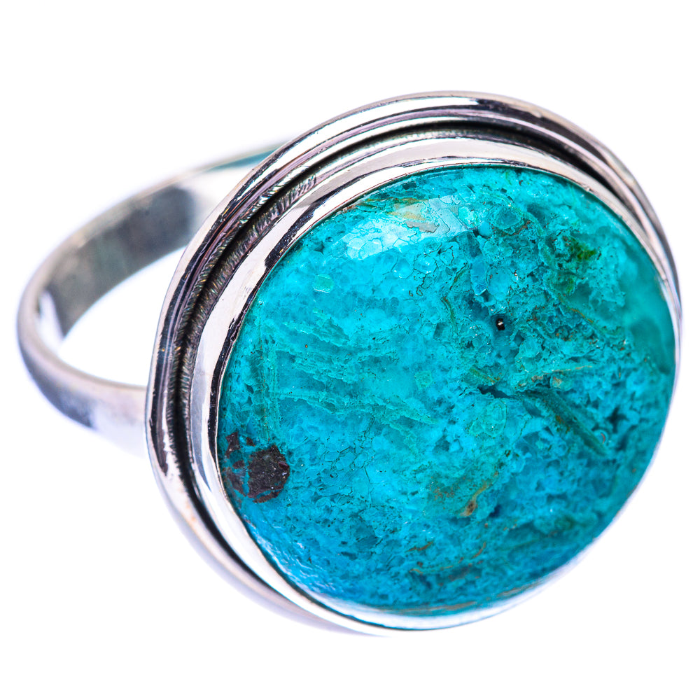 Chrysocolla Ring Size 11 (925 Sterling Silver) R140509