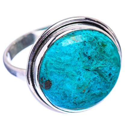Chrysocolla Ring Size 11 (925 Sterling Silver) R140509