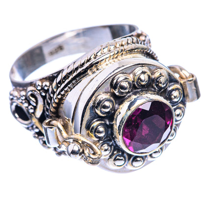 Poison Garnet Ring Size 5.75 (925 Sterling Silver) R142383