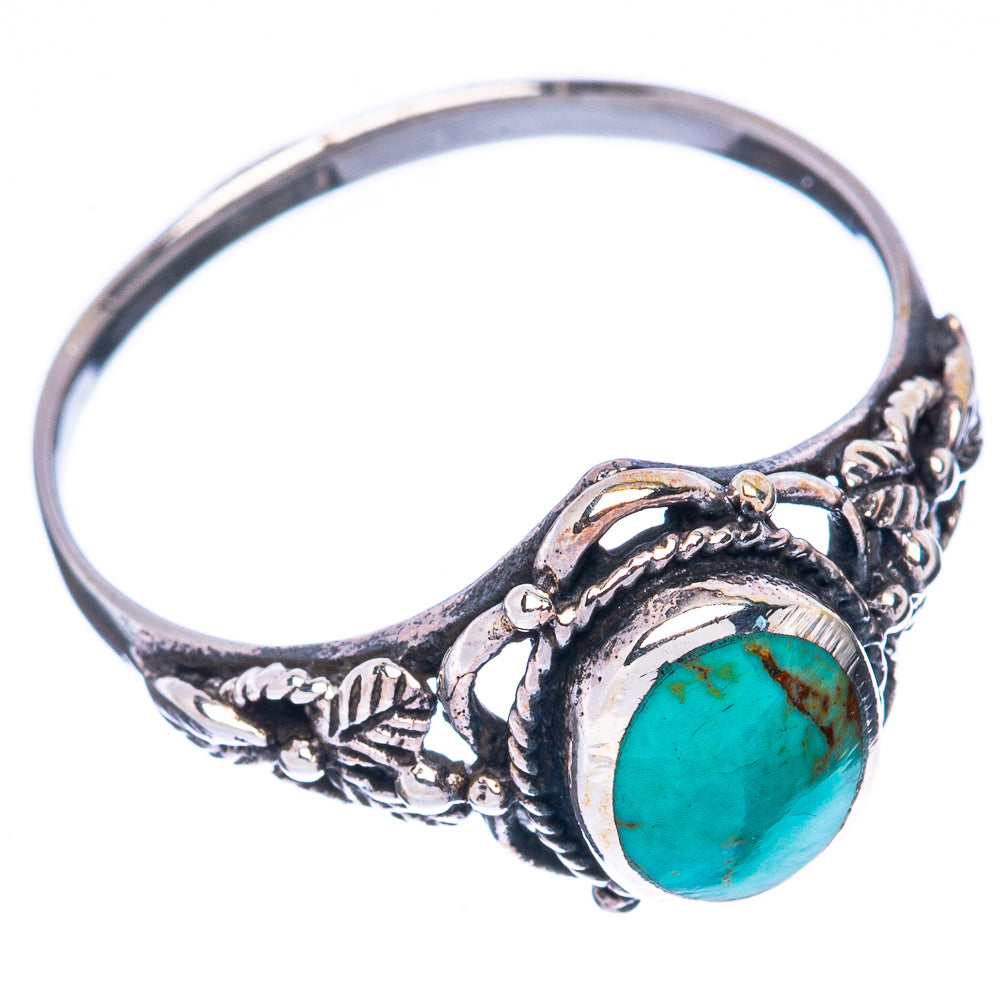 Rare Arizona Turquoise Ring Size 8.75 (925 Sterling Silver) R3050