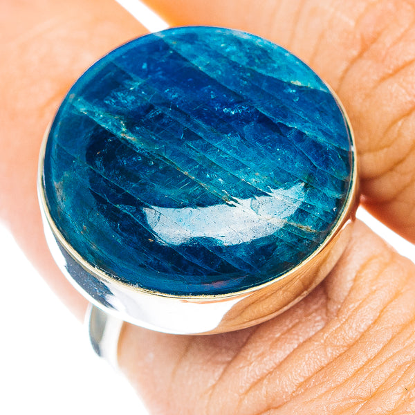 Apatite Ring Size 7 (German Silver)