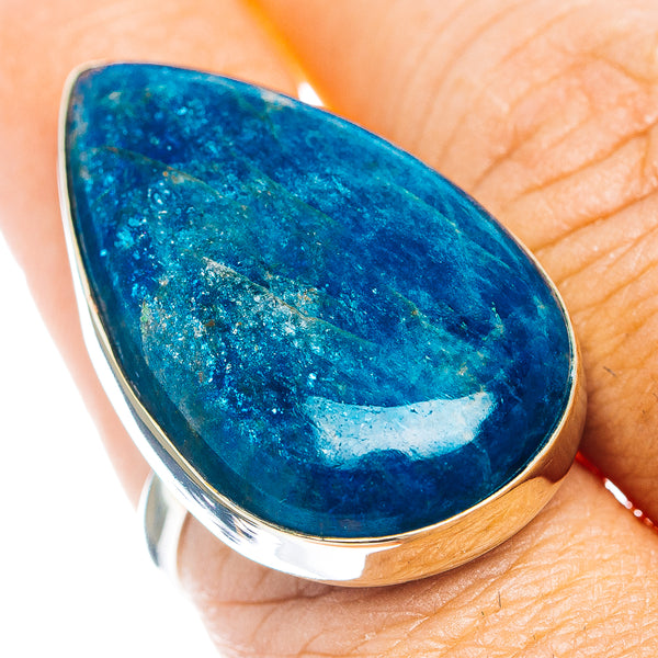 Apatite Ring Size 8.25 (German Silver)