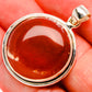 Fire Crab Agate Pendant 1 1/2" (925 Sterling Silver) PD38246