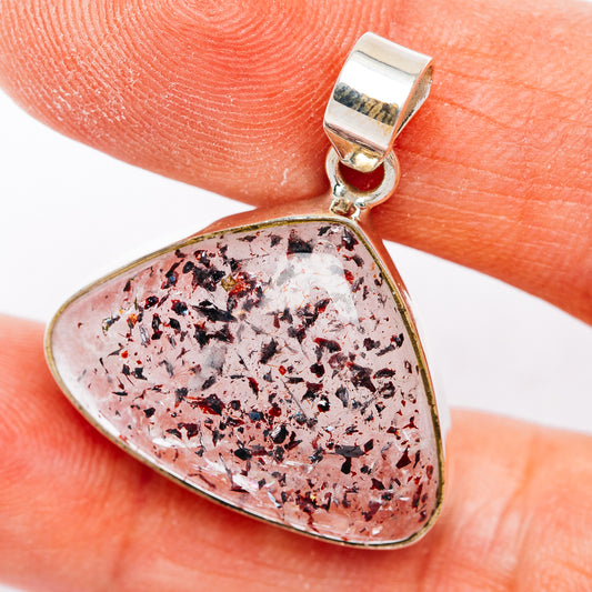 Premium Lepidocrocite Pendant 1 1/8" (.925 Sterling Silver)