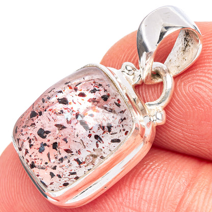 Rare Super Seven Pendant 1 1/8" (925 Sterling Silver) P39972