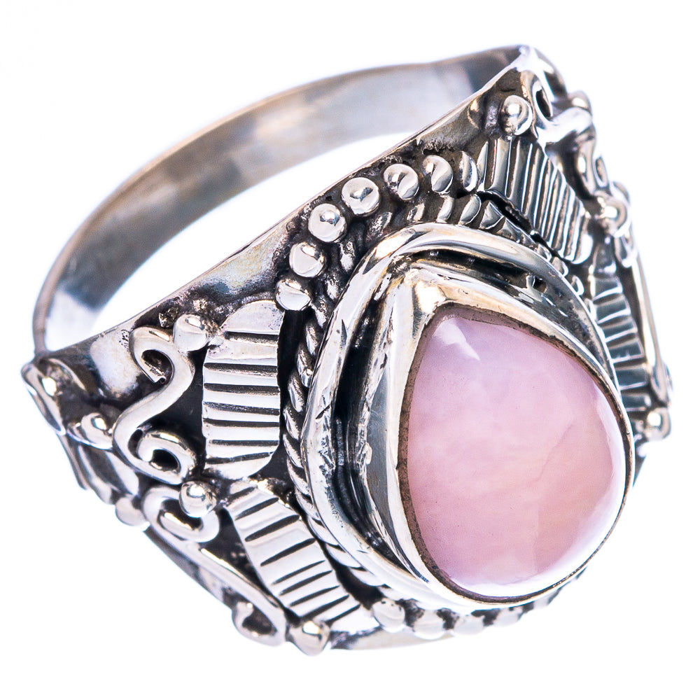 Rare Queen Conch Shell Ring Size 8 (925 Sterling Silver) R4617