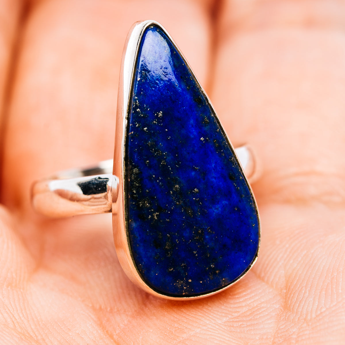 Rare Afghanite Ring Size 7 (.925 Sterling Silver)