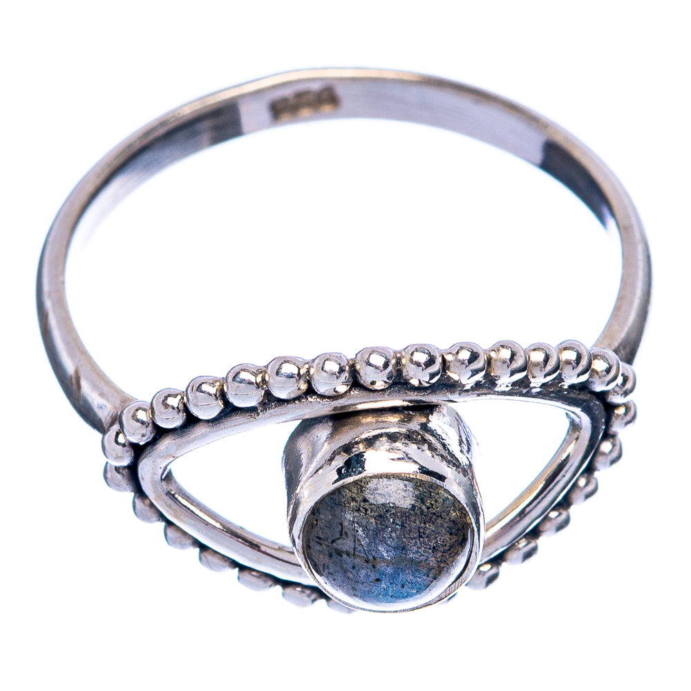 Labradorite Dainty Ring Size 5.75 (925 Sterling Silver) R145417