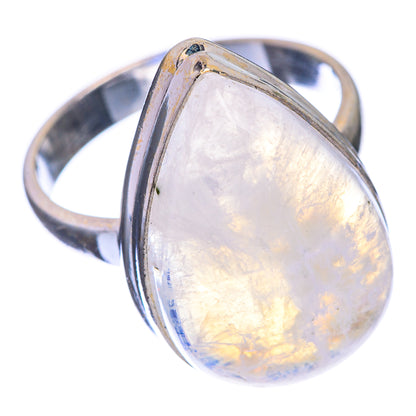 Rainbow Moonstone Ring Size 8 (925 Sterling Silver) RING143310