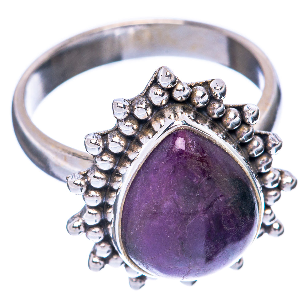 Rare Sugilite Ring Size 6.75 (925 Sterling Silver) R2091
