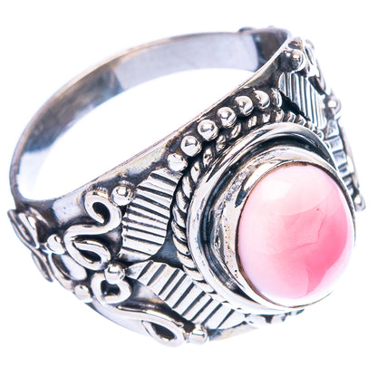 Rare Queen Conch ShellRing Size 8.5 (925 Sterling Silver) R4614
