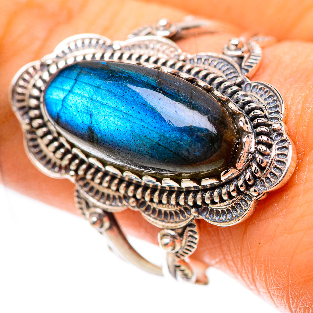 Labradorite Ring Size 9.75 (925 Sterling Silver) RING139201