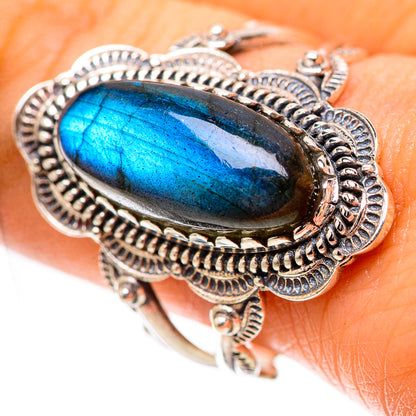 Labradorite Ring Size 9.75 (925 Sterling Silver) RING139201