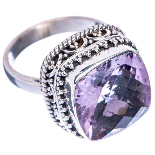 Pink Amethyst Ring Size 6.75 (925 Sterling Silver) R144917