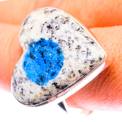 Large K2 Blue Azurite Ring Size 10 (925 Sterling Silver) RING140268