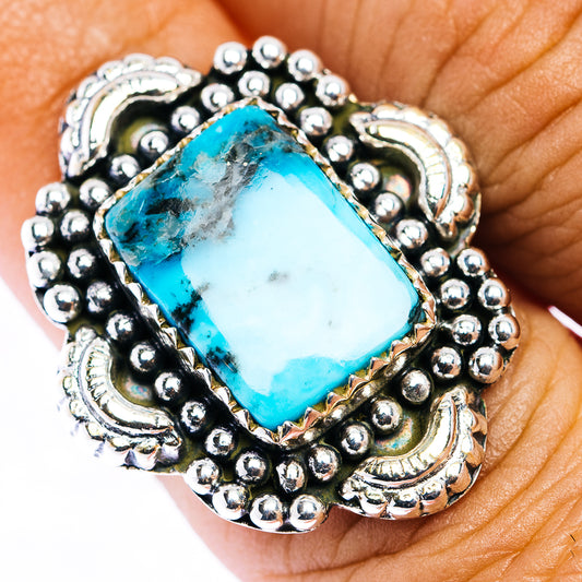 Gem Silica Ring Size 7.5 (.925 Sterling Silver)