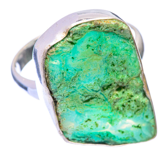 Large Chrysocolla Ring Size 12 (925 Sterling Silver) R140967