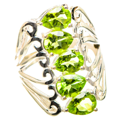 Peridot Ring Size 6.5 (925 Sterling Silver) RING138744