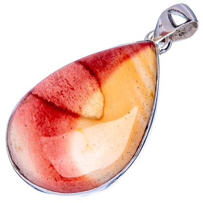 Mookaite Pendant 1 3/4" (925 Sterling Silver) P42172