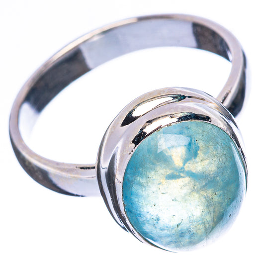 Aquamarine Ring Size 7.25 (925 Sterling Silver) R4204