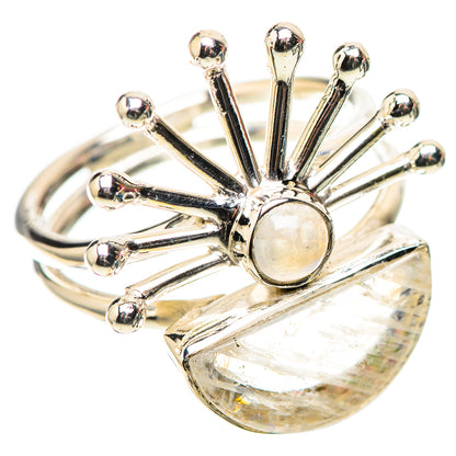 Premium Rainbow Moonstone Ring Size 6.25 (925 Sterling Silver) RING138249
