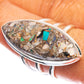 Large Brecciated Ethiopian Opal 925 Sterling Silver Ring Size 8.25