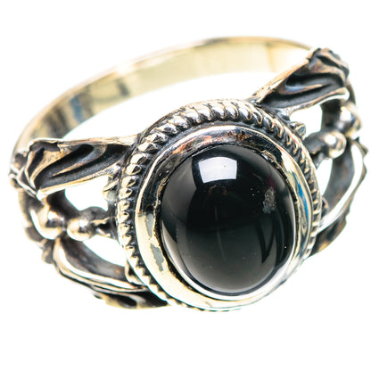 Black Onyx Ring Size 9.25 (925 Sterling Silver) RING138365