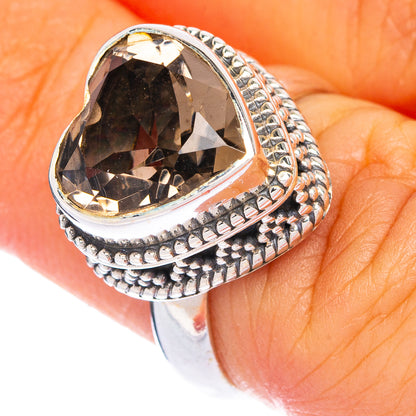 Smoky Quartz Ring Size 6 (925 Sterling Silver) R144422