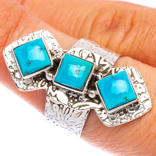 Sleeping Beauty Turquoise Ring Size 7 (925 Sterling Silver) R144581