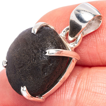 Raw Cintamani Pendant 1 1/8" (925 Sterling Silver) P41511