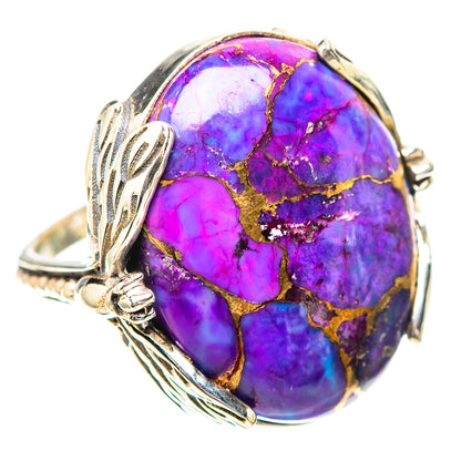 Purple Copper Composite Turquoise 925 Sterling Silver Ring Size 5.75 (925 Sterling Silver) RING139567