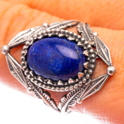 Lapis Lazuli Ring Size 9.25 (925 Sterling Silver) R140959