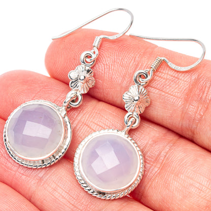 Asc Premium Rainbow Moonstone Earrings 1 3/4" (925 Sterling Silver) E1343